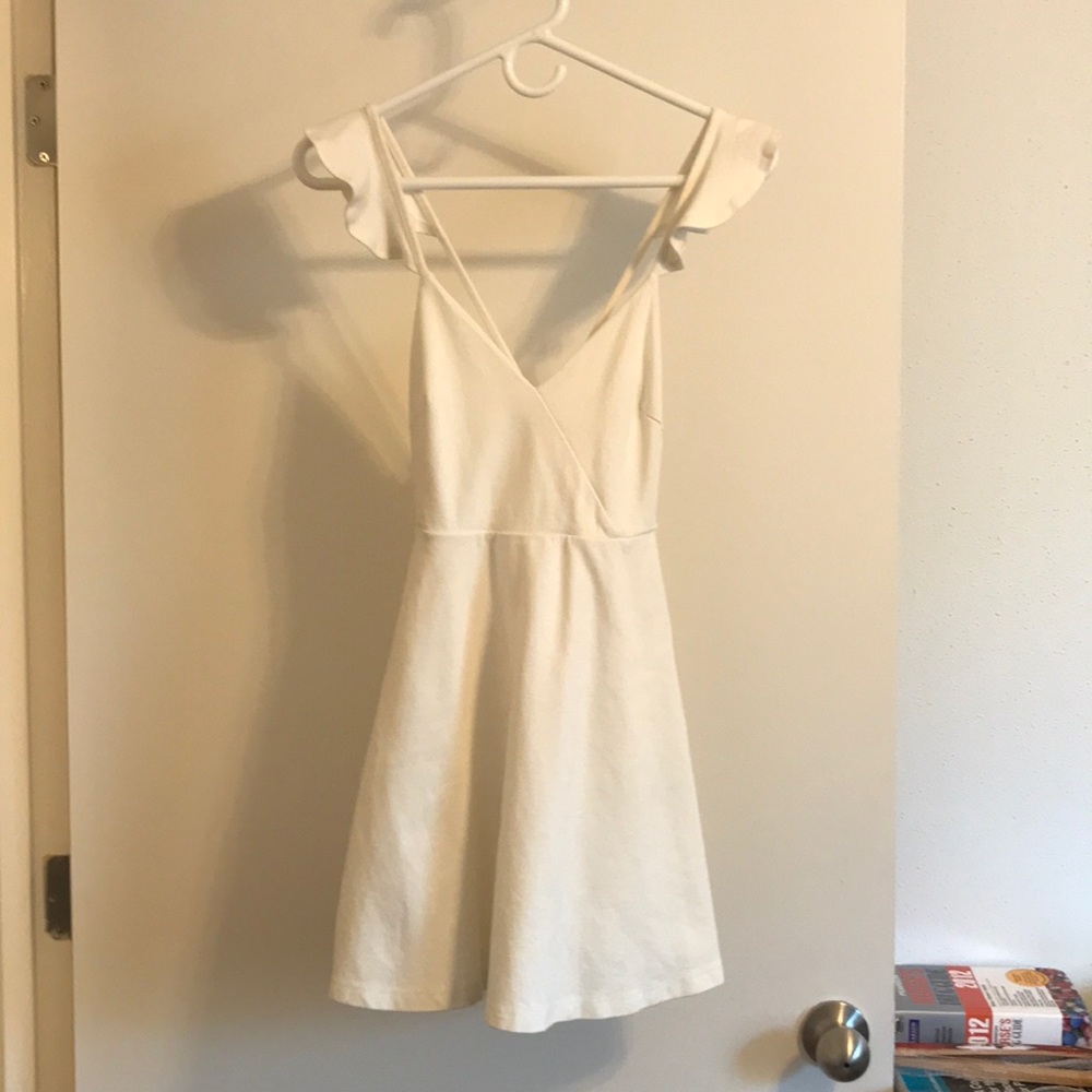Agaci white sun dress